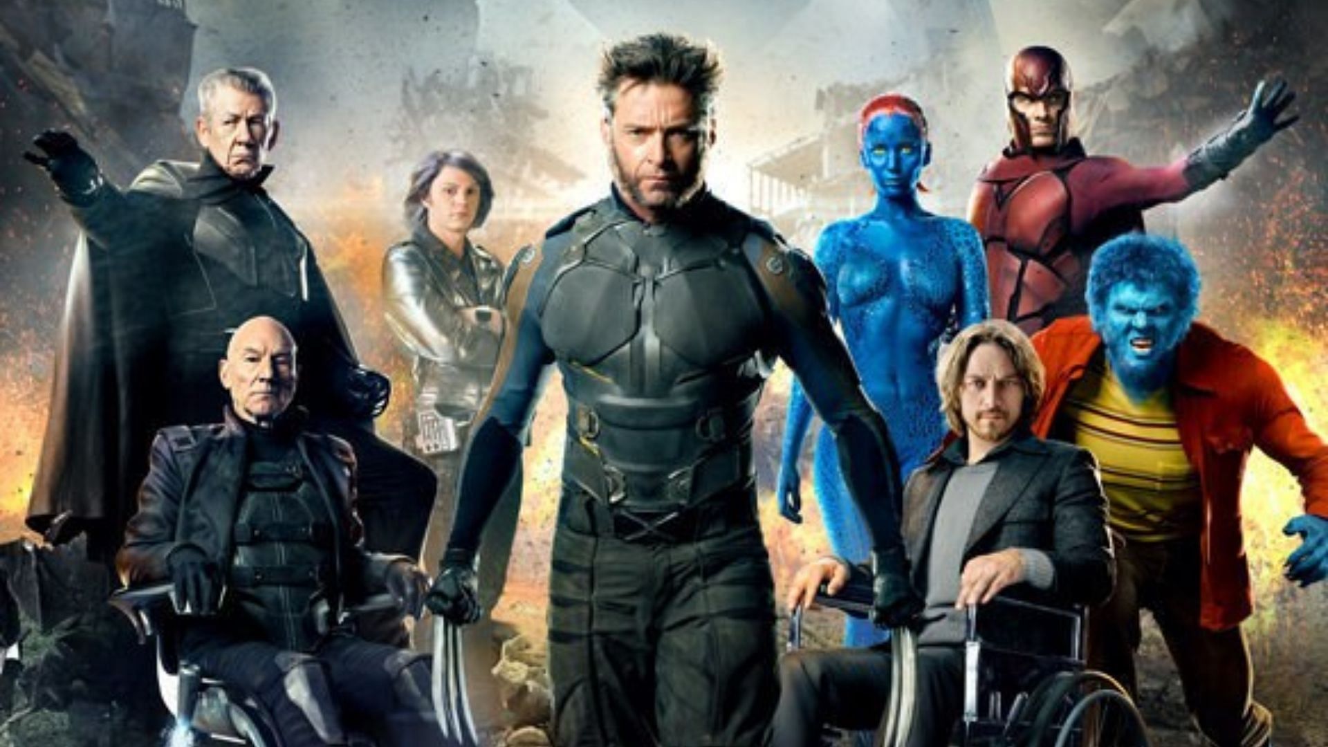 An image of the X-Men from the 2014 film X-Men: Days of Future Past (Image via 20th Century Studios)